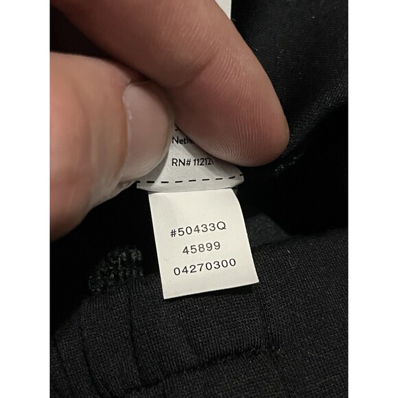 NWT Spanx Air Essentials Cropped Wide Leg Pants Petite Women’s Large Very Black - Picture 12 of 12